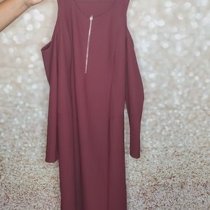 Dress cutout shoulders